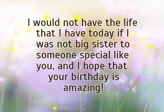 Wishing Your Little Sister A Happy Birthday Wishing Your Little Sister A Happy Birthday