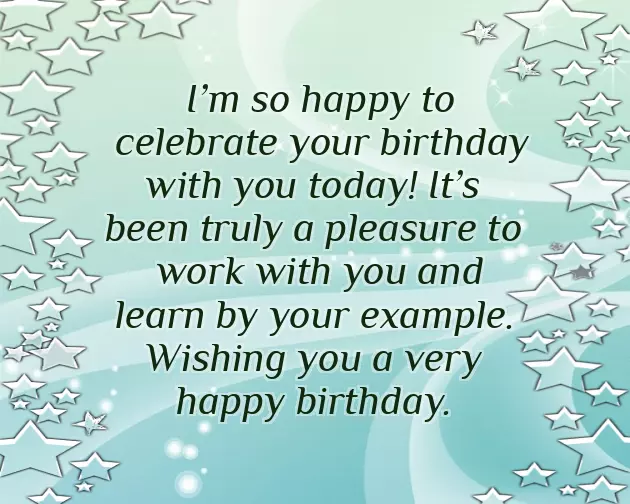 Happy Birthday Wishes To The Boss