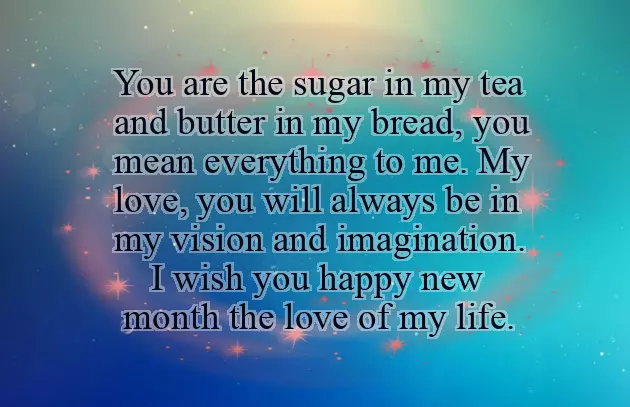 September New Month Message