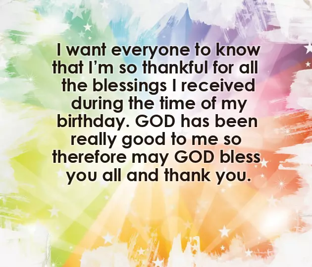 Quotes Thanking For Birthday Wishes