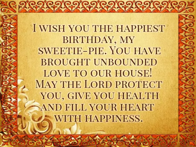 Birthday Blessings To Kid