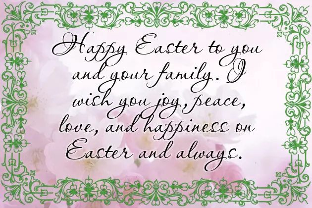 Happy Easter To Your Family Happy Easter To Your Family