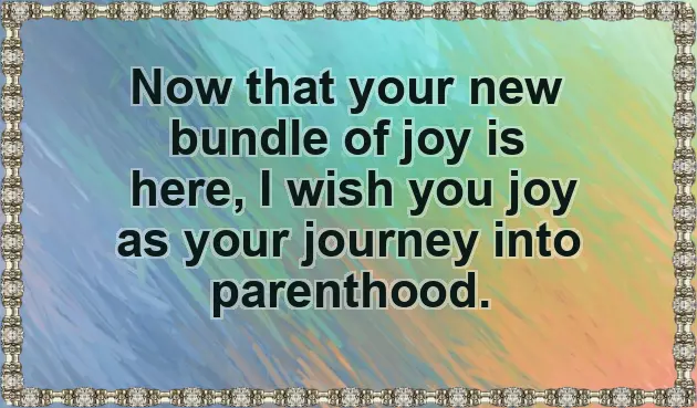 Congratulations On Your Upcoming Baby