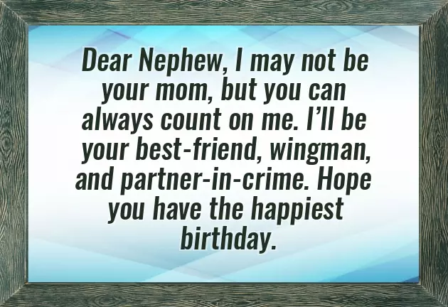Birthday Wishes For 16 Year Old Nephew