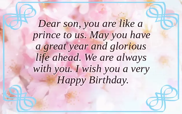 Birthday Greeting For Son Birthday Greeting For Son