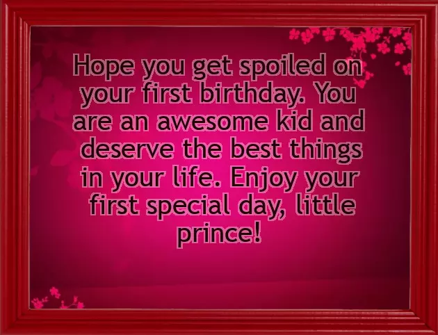 Birthday Wishes For My Son 1 Year Birthday Wishes For My Son 1 Year