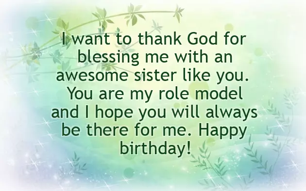 50Th Birthday Wishes For Sister