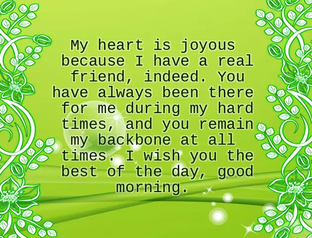 Good Morning All Friend