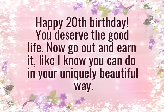 Happy Birthday 20 Years Happy Birthday 20 Years