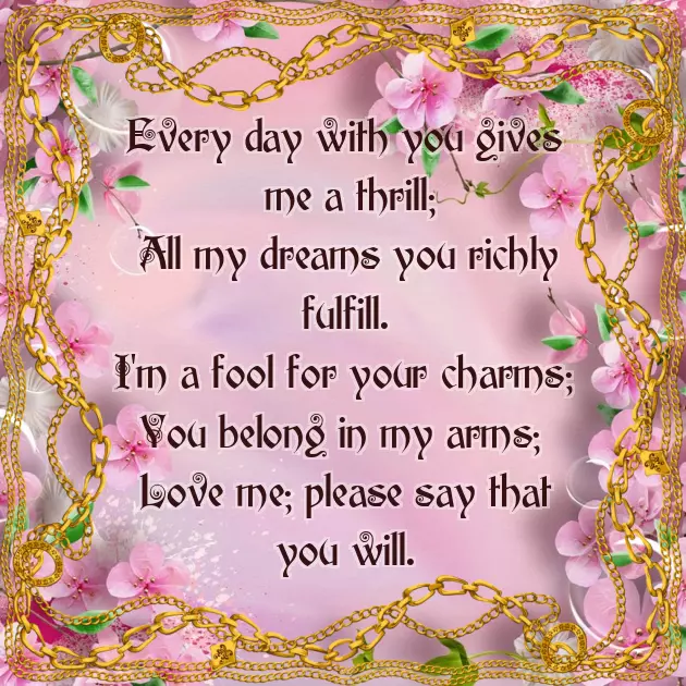 A Love Poem For Her A Love Poem For Her