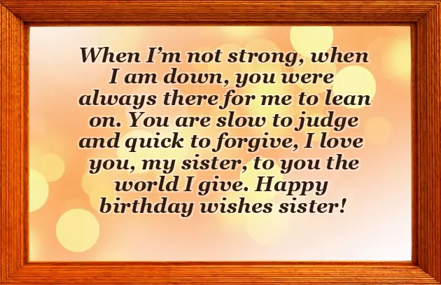 Happy Birthday Wishes Sweet Sister Happy Birthday Wishes Sweet Sister