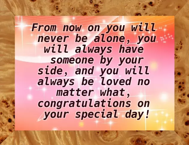 Congratulations For Friend Marriage