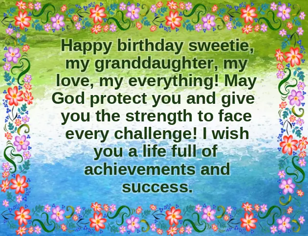 8Th Birthday Wishes For Granddaughter 8Th Birthday Wishes For Granddaughter