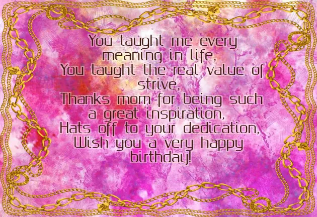 Nice Poems For Your Mom