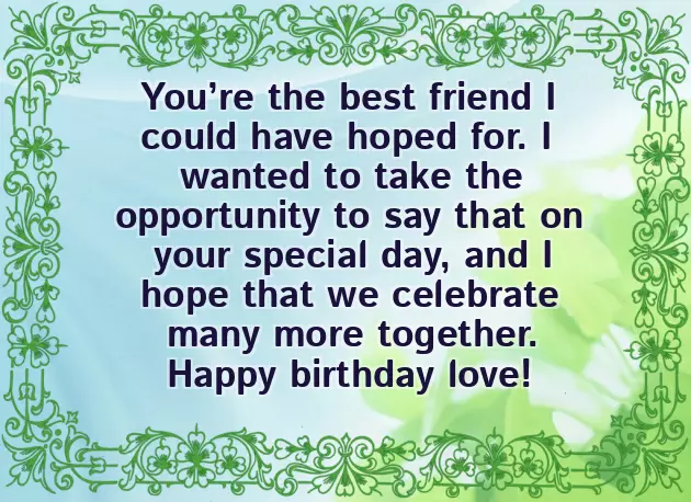 Birthday Wish Text For Best Friend Birthday Wish Text For Best Friend