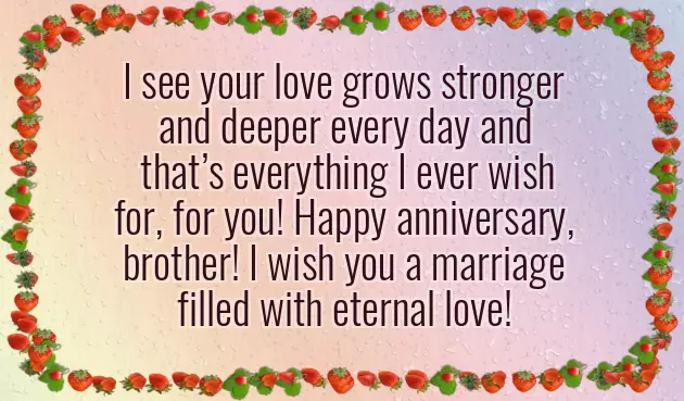 Happy Anniversary Brother And Bhabhi