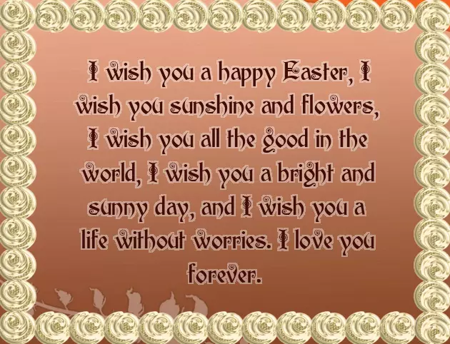 Easter Love Messages For Her