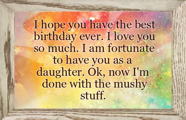 Cute Daughter Birthday Wishes Cute Daughter Birthday Wishes