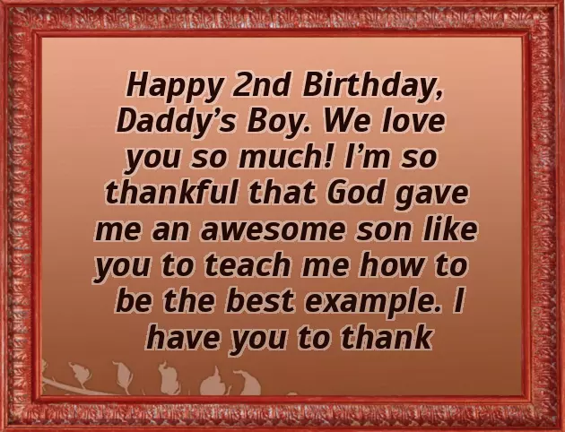 Birthday Wishes For Two Year Old Boy Birthday Wishes For Two Year Old Boy