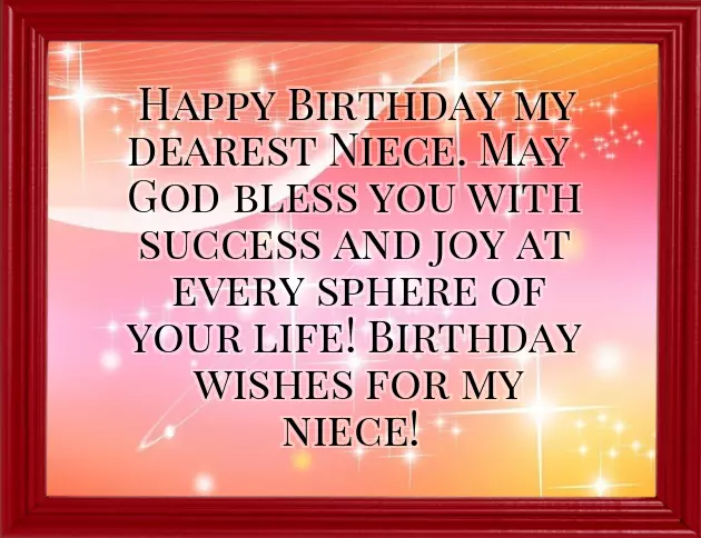 Wishing A Niece Happy Birthday