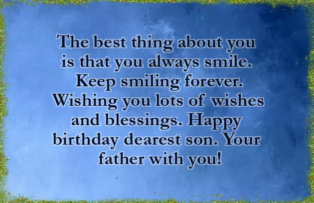 Happy Birthday Post For Son