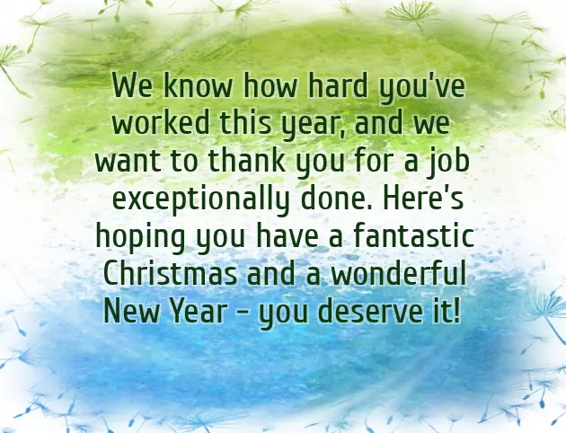 Happy New Year Wishes To My Boss