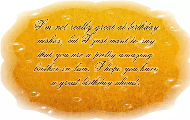 Wishing Big Brother Happy Birthday