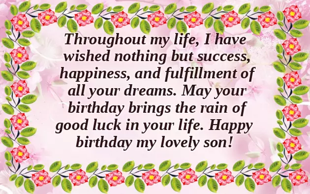 Thank You For Your Wishes On My Son Birthday Thank You For Your Wishes On My Son Birthday