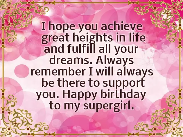 9Th Birthday Wishes For My Daughter