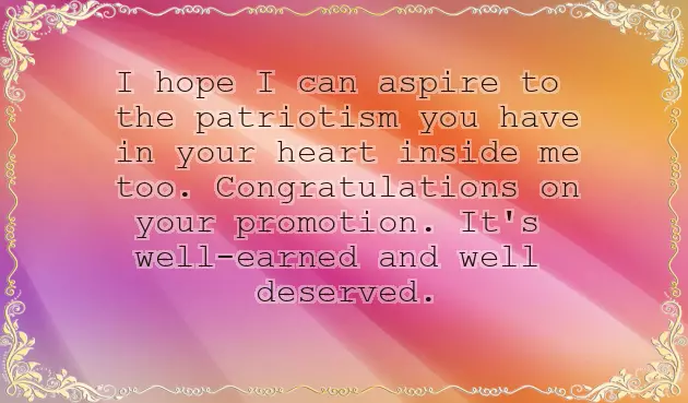 Congratulations Wishes For Job Promotion