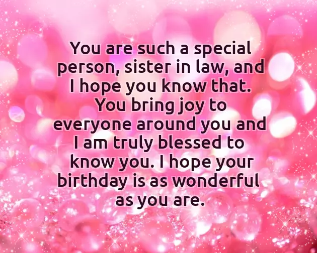 Sister Law Birthday Wishes Sister Law Birthday Wishes