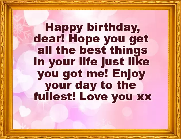 Happy Birthday My Dear Lovely Wife