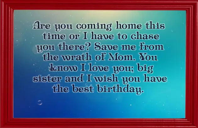 Happy Birthday Wishes To My Small Sister