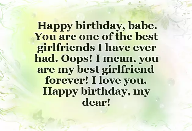 Happy Birthday Wishes For Girlfriend Happy Birthday Wishes For Girlfriend