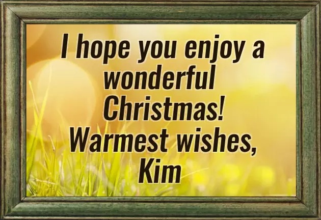 Merry Christmas From Our Family To Yours Grammar