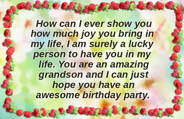 Birthday Sentiments For Grandson Birthday Sentiments For Grandson