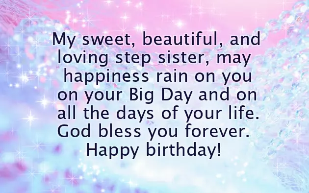 Step Sister Birthday Quotes Step Sister Birthday Quotes