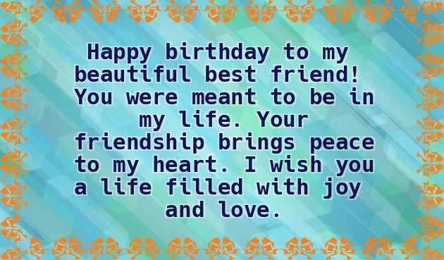 Best Friend Birthday Wish Girl Best Friend Birthday Wish Girl