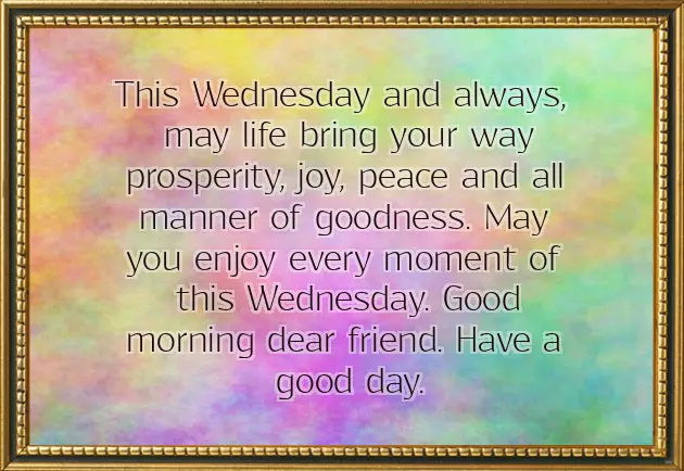 Good Morning Message On Wednesday Good Morning Message On Wednesday