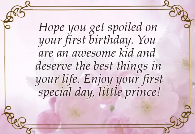 Little Baby Happy Birthday Wishes Little Baby Happy Birthday Wishes