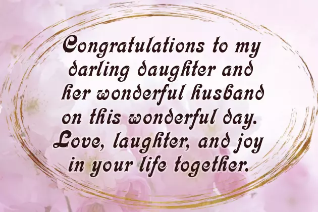 Wishes To Parents On Daughter