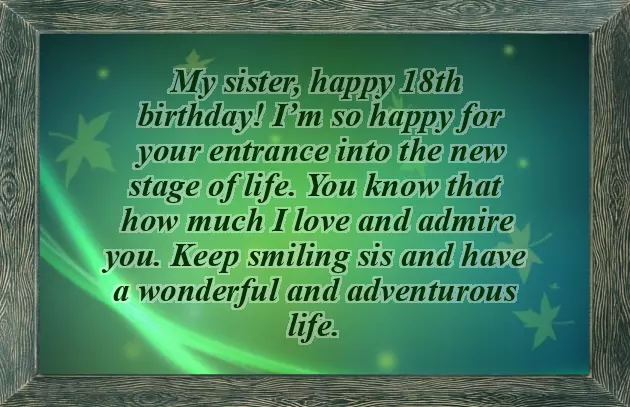 Happy Birthday 18 Daughter
