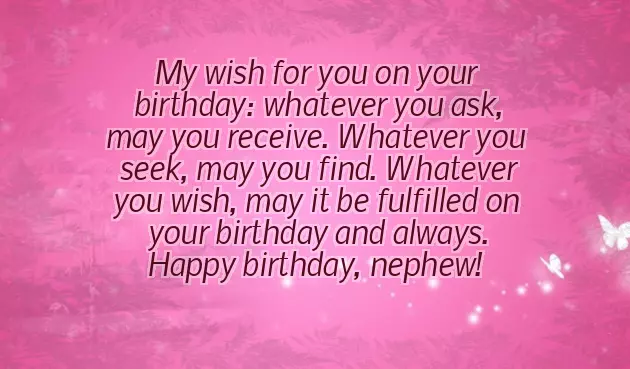 Happy Birthday Wishes From Uncle To Nephew Happy Birthday Wishes From Uncle To Nephew