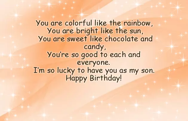 Happy Birthday Son 7 Years Old Happy Birthday Son 7 Years Old