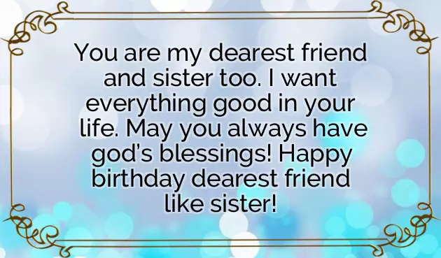 Happy Birthday Wishes For A Best Friend Like Sister Happy Birthday Wishes For A Best Friend Like Sister