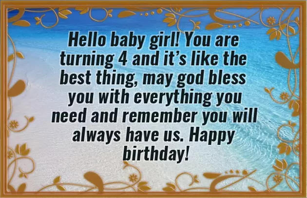 Hbd Baby Girl