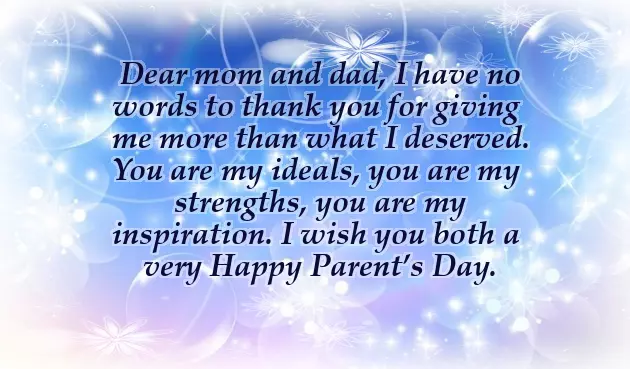 Wishes For Parents Day Wishes For Parents Day