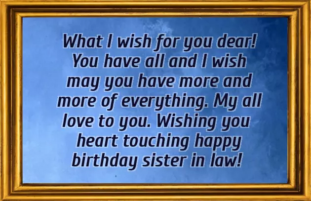 Birthday Wishes For Younger Sister In Law Birthday Wishes For Younger Sister In Law