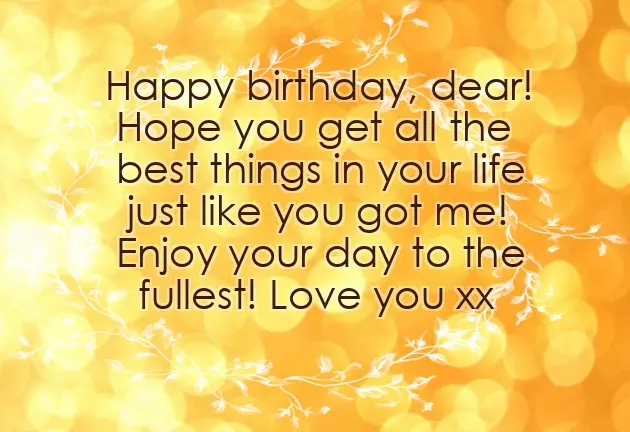 Happy Birthday Wishes To Wife