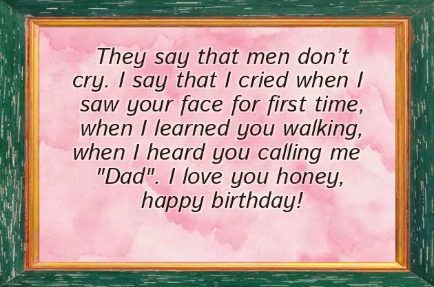Birthday Wishes Dad To Daughter